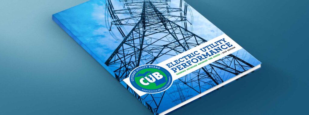 Electric Utility Performance report 2019 cover.