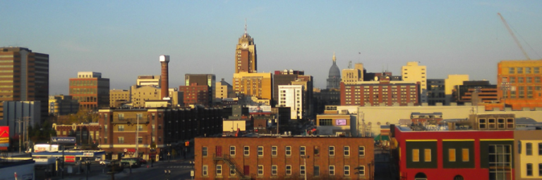 Skyline of Lansing, Michigan