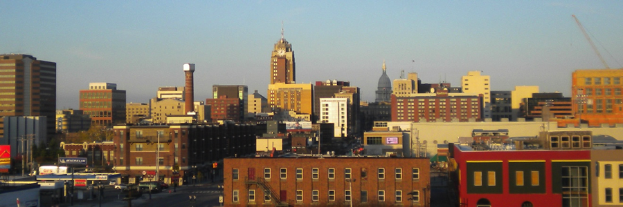 Skyline of Lansing, Michigan